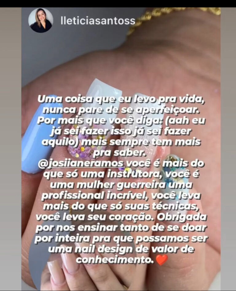 Josiane Ramos - Curso de Manicure e Pedicure