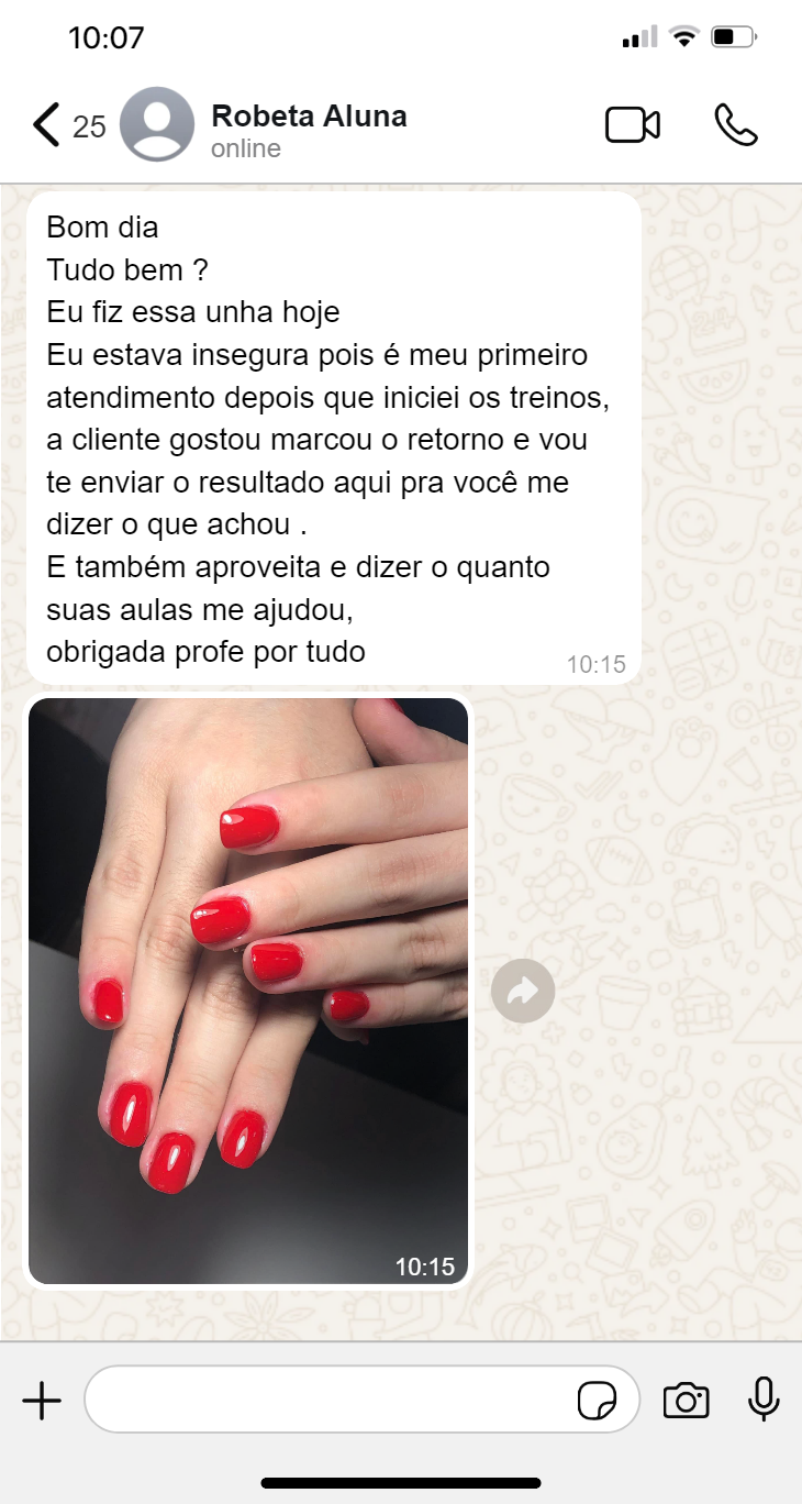 Josiane Ramos - Curso de Manicure e Pedicure
