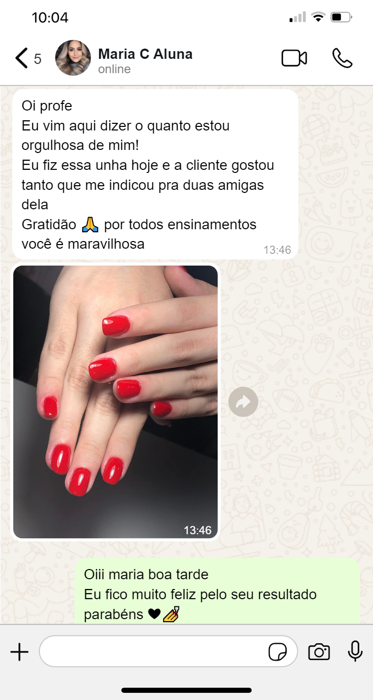Josiane Ramos - Curso de Manicure e Pedicure