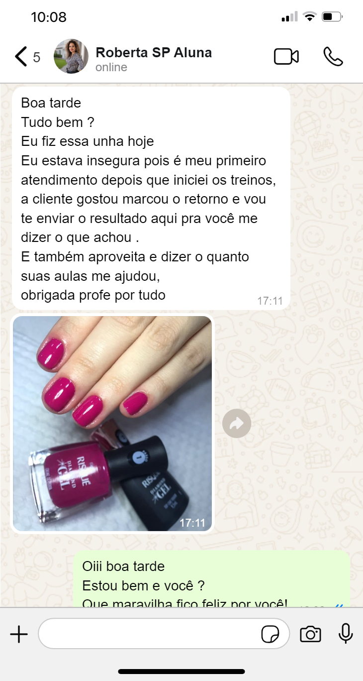 Josiane Ramos - Curso de Manicure e Pedicure