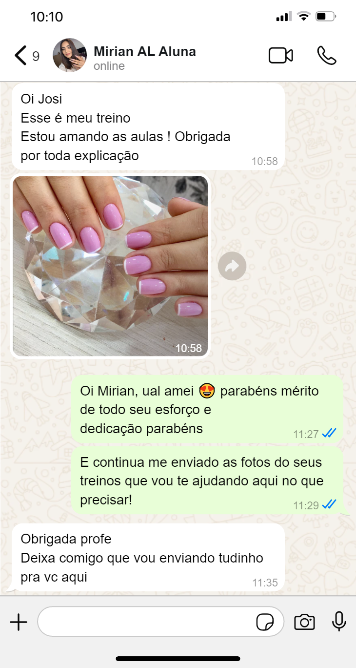 Josiane Ramos - Curso de Manicure e Pedicure